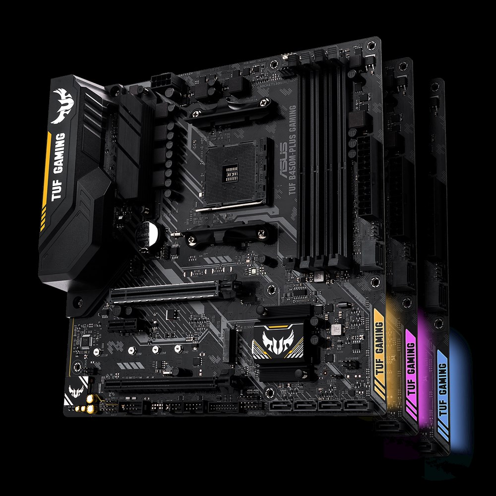 Asus tuf b450 plus gaming подключение передней панели